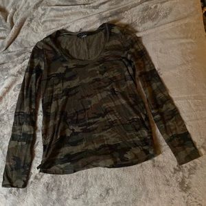 Camo Long Sleeve Shirt